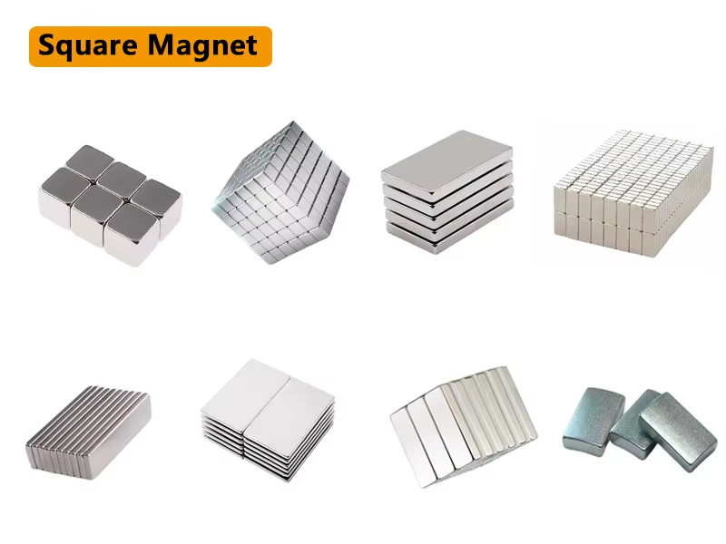  Square magnet; rectangular magnet